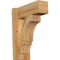 Ekena Millwork Balboa Block Rough Sawn Outlooker, Western Red Cedar, 6"W x 14"D x 18"H OUT06X14X18BOA05RWR - alternate 1